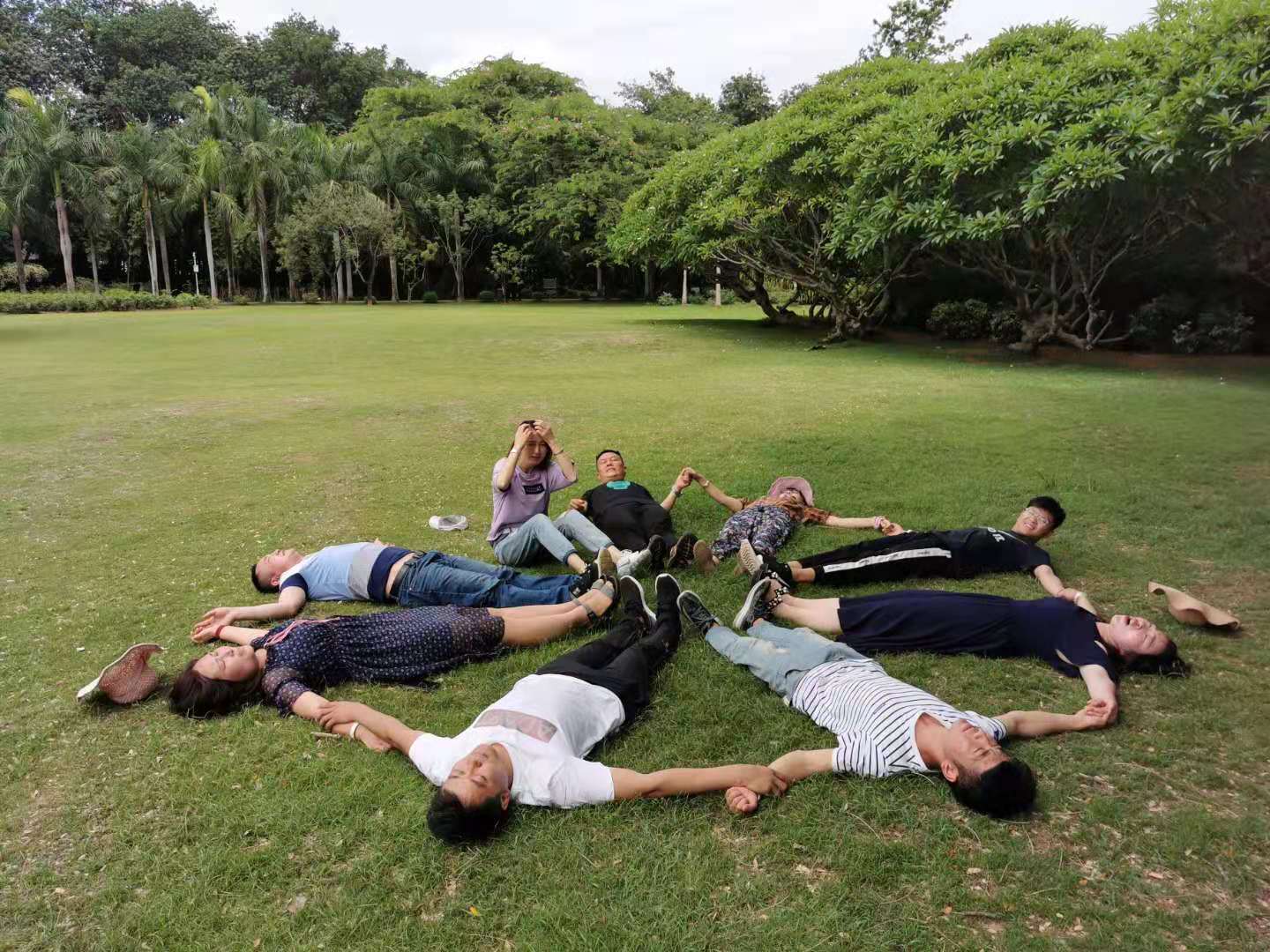 2019年公司旅游合影